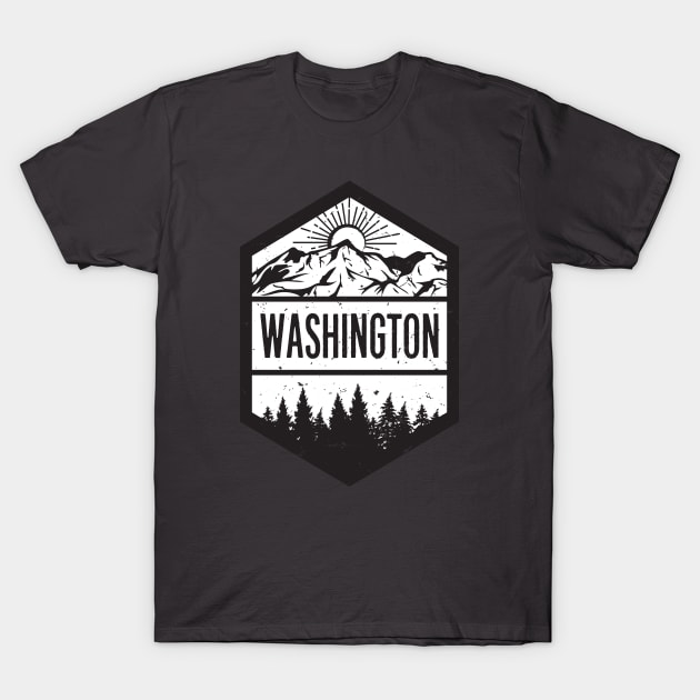 Washington T-Shirt by melaniepetersonart